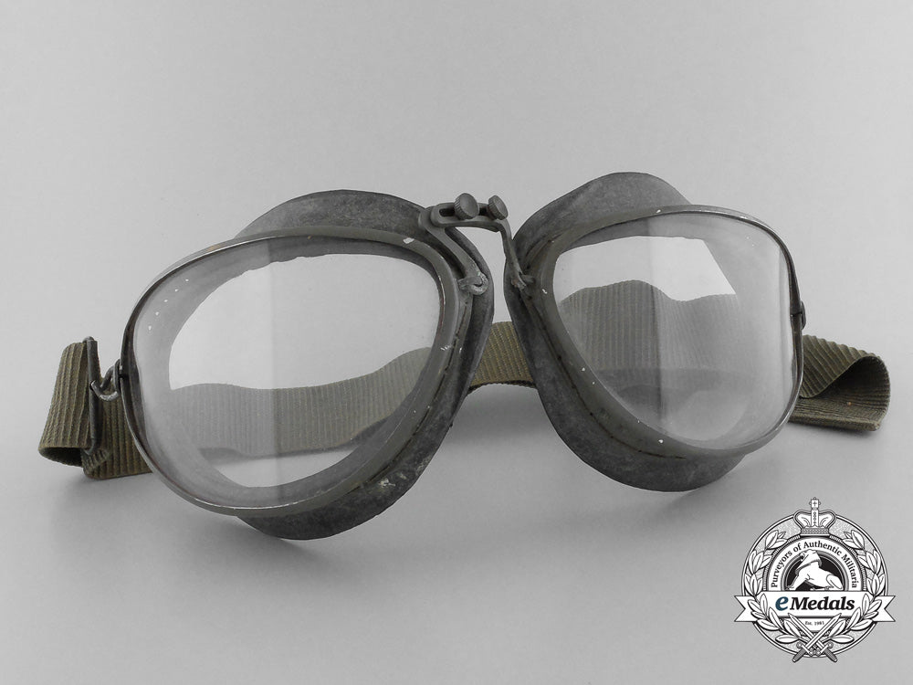 goggle deutsch A Set Of Second War Luftwaffe Model 306 Luftwaffe Flying Goggles