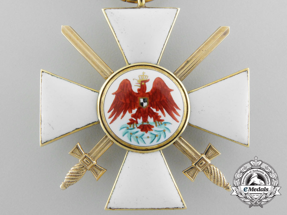 a_fine_prussian_red_ealge_order;3_rd_class_in_gold_with_swords_by_wagner_b_3522