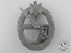 A Kriegsmarine Coastal Artillery Badge By Aurich