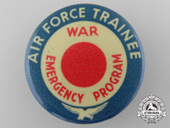 A Scarce Air Force Trainer; War Emergency Program Badge