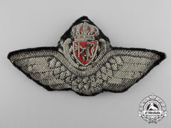 A Royal Norwegian Air Force Cap Badge
