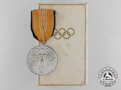 A German Xi Summer Olympic Games Medal With Case