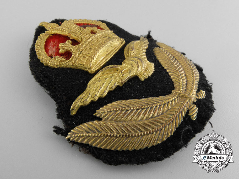 an_rcaf/_raf_officer’s_tudor_crown_cap_badge_b_4089