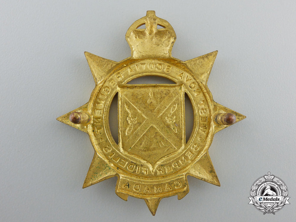 a_second_war_west_nova_scotia_regiment_officer's_cap_badge_b_418