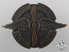 A Rare British Columbia Aviation School Badge