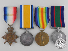 A First War Royal Naval Volunteer Reserve Medal Group