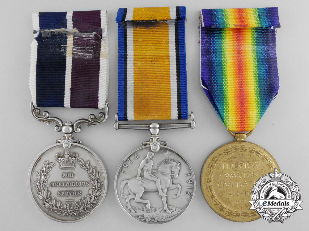 a_first_war_meritorious_service_medal_to_the21_sqdn;_royal_flying_corps_b_4517