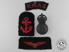 A Selection Of First War Royal Naval Air Service Insignia