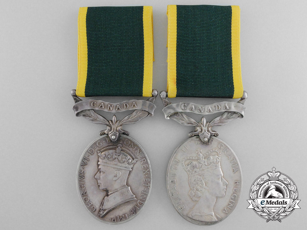 a_father&_son_efficiency_medals_with_canada_scroll_b_4569