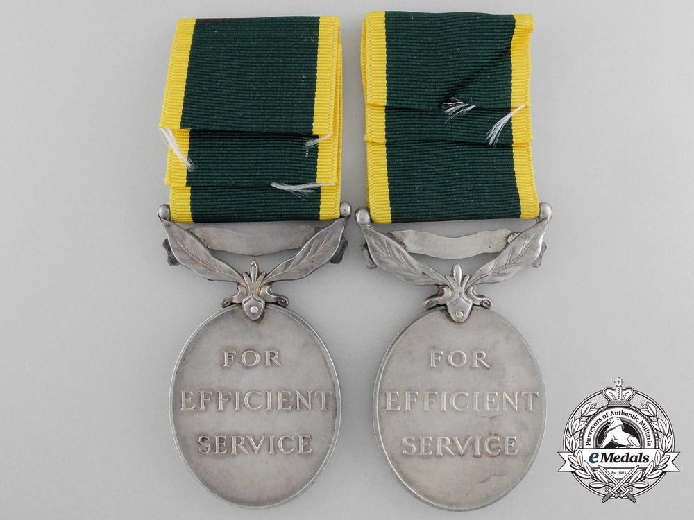 a_father&_son_efficiency_medals_with_canada_scroll_b_4570