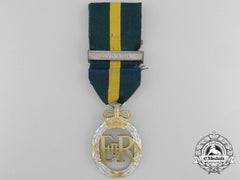 Canada. A Qeii Efficiency Decoration With Canada Bar To Lt. Col. Laing