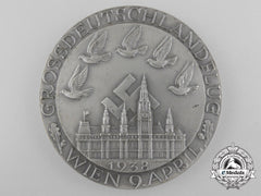 A 1938 Grossdeutschland Propaganda Medal By Deschler, Munich