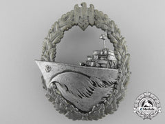 A Kriegsmarine Naval Destroyer War Badge