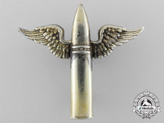 A Second War Sterling Silver Air Gunner Badge