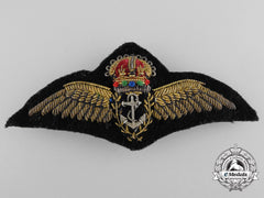 A British Fleet Air Arm Pilot Badge
