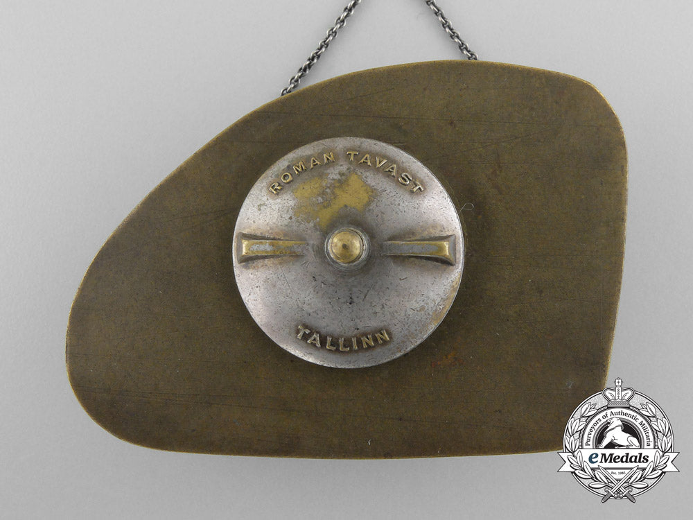 estonia._a_motorized_tank_regiment_badge,_by_roman_tavast_tallinn,_c.1935_b_6105_2_1_1_1
