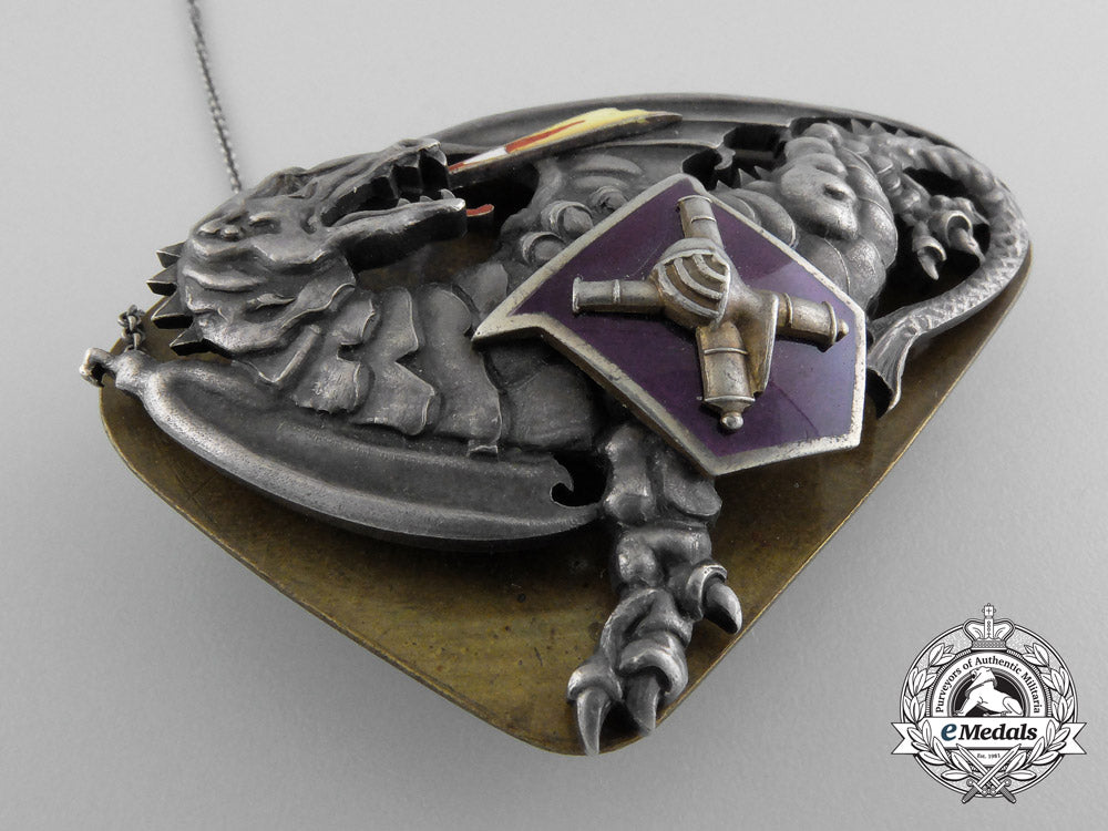 estonia._a_motorized_tank_regiment_badge,_by_roman_tavast_tallinn,_c.1935_b_6106_2_1_1_1