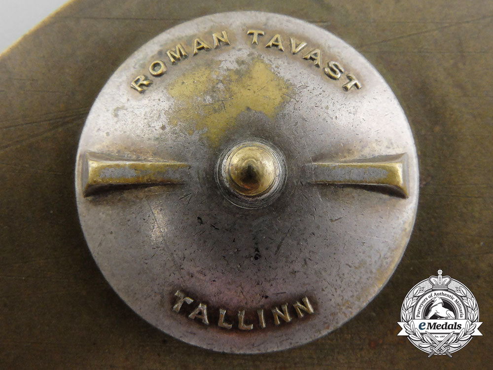 estonia._a_motorized_tank_regiment_badge,_by_roman_tavast_tallinn,_c.1935_b_6107_2_1_1_1