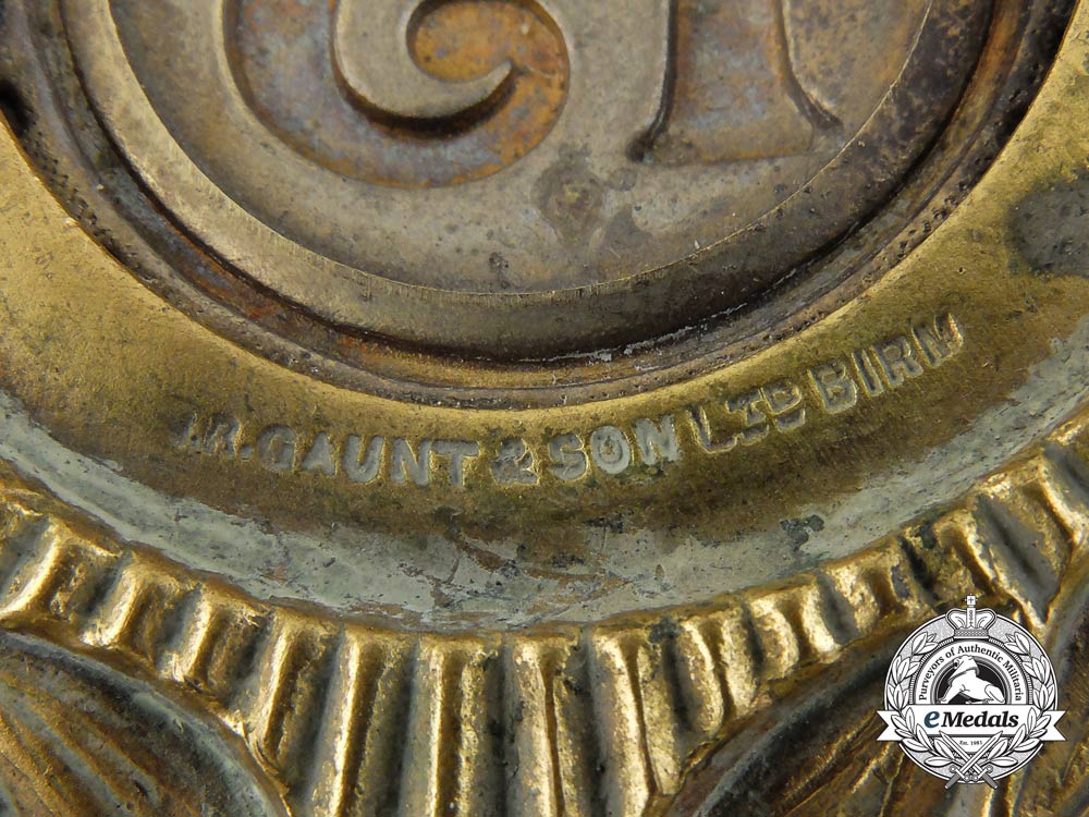 a13_th_regiment_canadian_militia_king’s_crown_brass_helmet_plate_b_6322