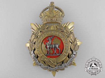 united_kingdom._a_royal_warwickshire_regiment_officer's_helmet_plate,_c.1910_b_6830
