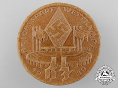 Germany. An Hj Reichssport Competition Badge, C.1939