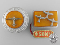 A Set Of Two 1930’S Luftsport Badges