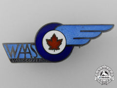 Canada. A Women’s Auxiliary Air Service (Waas) Of Vancouver Badge, C.1943