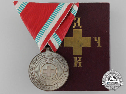 bulgaria,_kingdom._a_red_cross_medal,_silver_grade_with_case,_c.1917_b_7489
