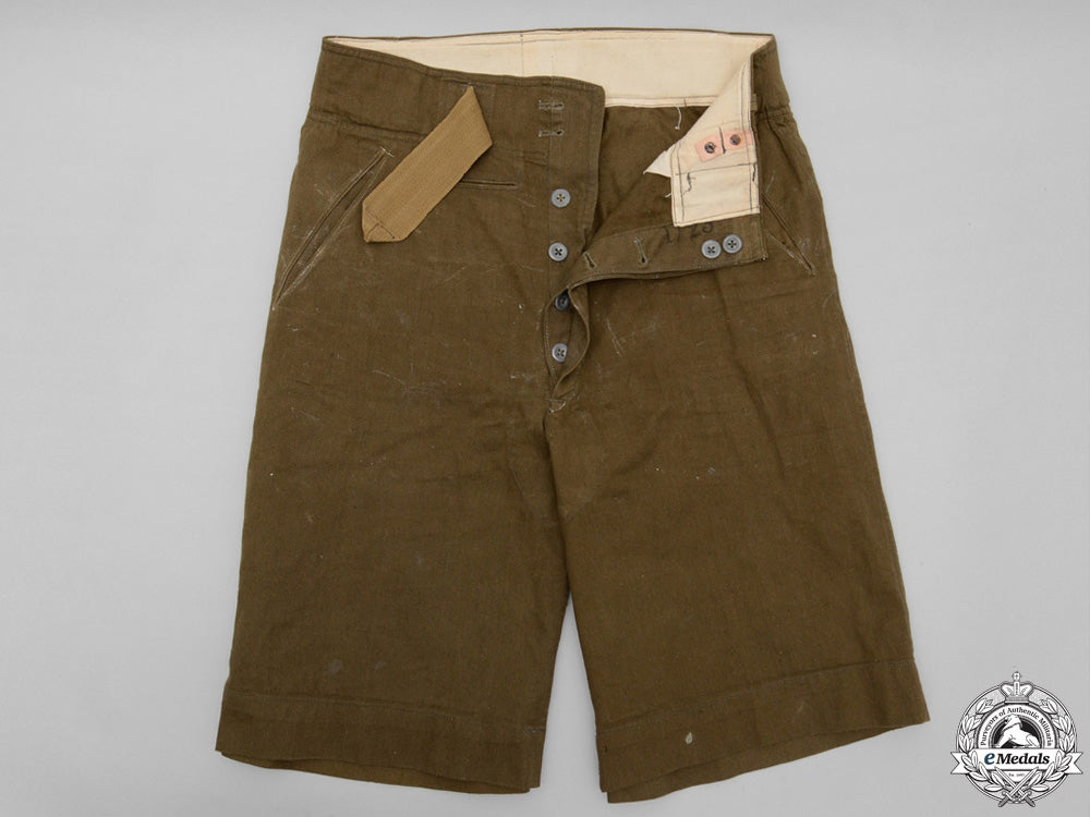 Corps Second eMedals Shorts – (Dak) Tropical German Africa War M40