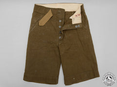 Second War German Africa Corps (Dak) M40 Tropical Shorts