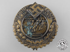 Germany, Wehrmacht. A 1937 Badge Celebrating Kreistagtreffen In Minden