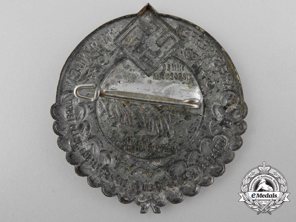 germany,_wehrmacht._a1937_badge_celebrating_kreistagtreffen_in_minden_b_7704
