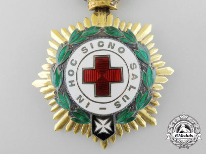 a_spanish_red_cross_decoration;_first_class_commander_b_7986