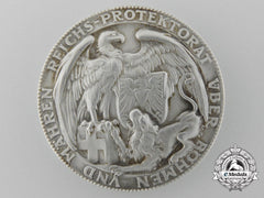 A 1939 Reich Protectorate Over Bohemia & Moravia Commemorative Medal With Box
