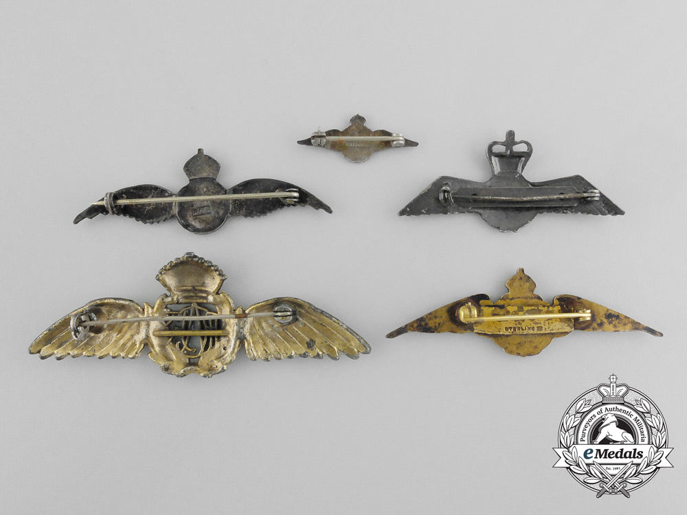 five_royal_canadian_air_force(_rcaf)_sweetheart_wings_badges_b_8144