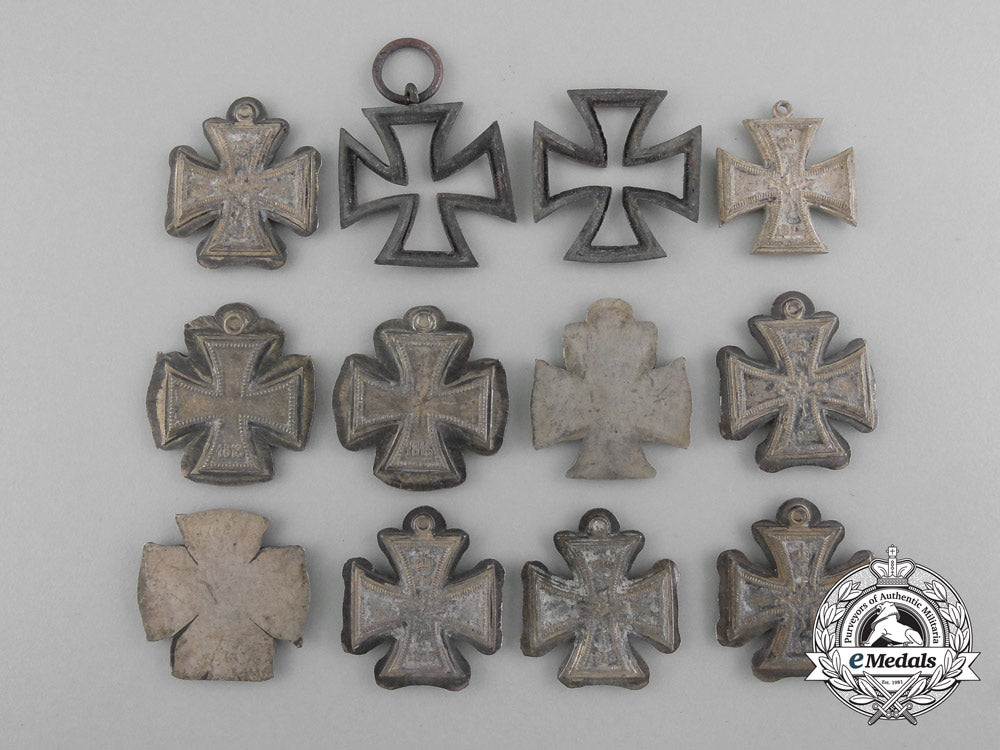 twelve_miniature_iron_crosses_recovered_from_the_destroyed_zimmermann_factory_b_8403