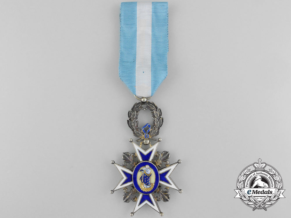 a_spanish_order_of_charles_iii;_officer's_cross_b_8586