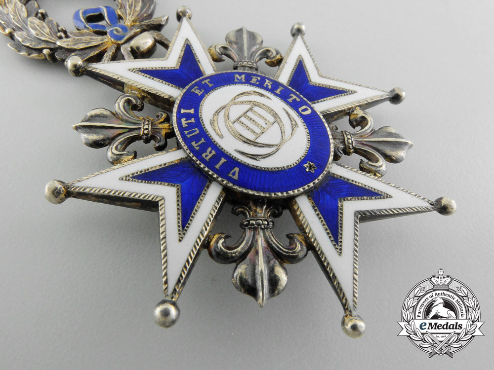 a_spanish_order_of_charles_iii;_officer's_cross_b_8591