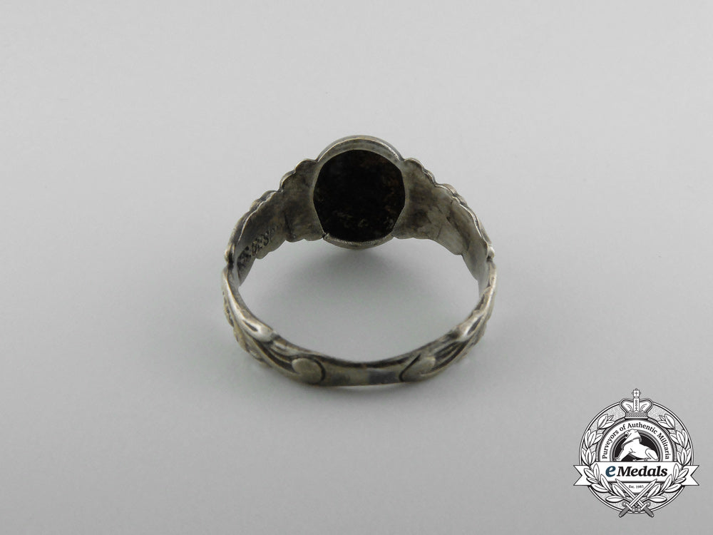 a_second_war_german_skull_ring_in_silver_b_8723