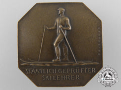 An Austrian State-Approved Ski Instructor Badge