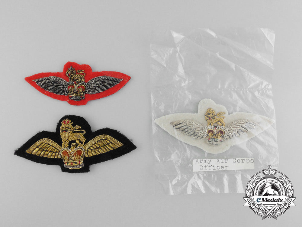 three_qeii_royal_air_force(_raf)_glider_regiment_pilots_wings_badges_b_9215