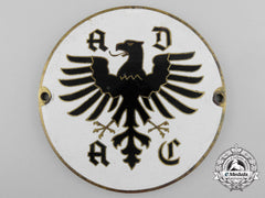 An Allgemeiner Deutscher Automobil-Club E.v. Grill Badge