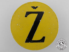 A Second War Jewish National Group Badge