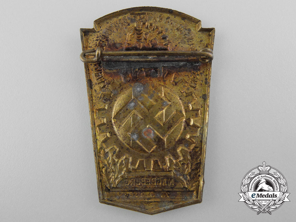 a1934_german_labour_front&_national_socialist_factory_cell_organization_meeting_badge_b_9641