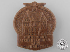 A 1936 Inauguration Of The Niedersachsen Haus Badge