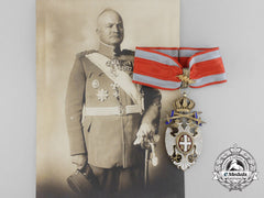 Serbia. The Order Of The White Eagle (& 2Nd Award) To General Pantelija Jurišić