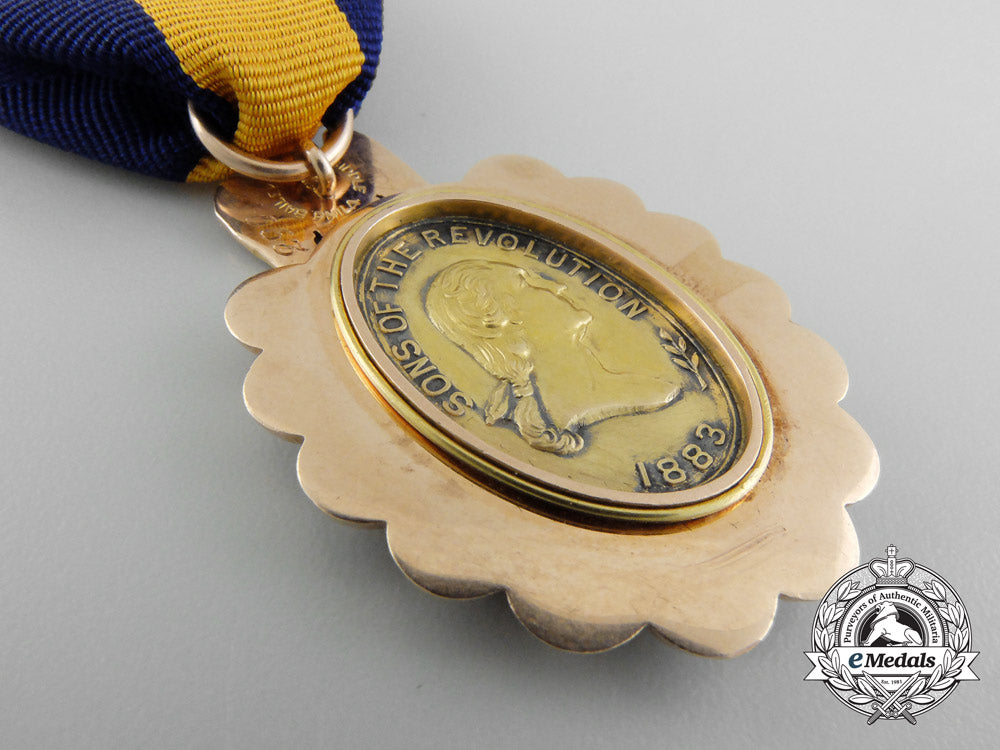 an1883_sons_of_the_revolution_medal_in_gold_by_bailey,_banks,_and_biddle_b_9938