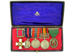 Victorian D.s.o. Group Of Five,