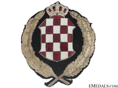 Banovina Of Croatia (1939-1941) - Police Cap Badge