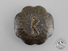 A Third Reich Period German “Rit - Ceremony” Runic Badge